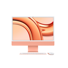 iMac 24" 2023 - M3 chip - APPLE GPU 10 - 4.1 GHz - 8 GB RAM - Orange