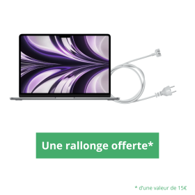 MacBook Air 13" 2022 - Puce M2 - APPLE GPU 8 - 3,5 GHz - 8 Go RAM