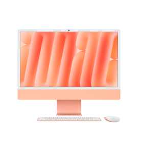 iMac 24" 2024 - M4 chip - APPLE GPU 8 - 4.4 GHz - 16 GB RAM - Orange