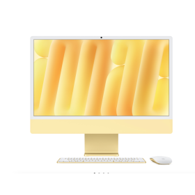 iMac 24" 2024 - M4 chip - APPLE GPU 8 - 4,4 GHz -16 GB RAM - Amarillo