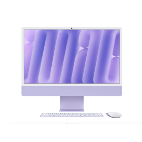 iMac 24" 2024 - M4 chip - APPLE GPU 8 - 4,4 GHz -16 GB RAM - Violeta