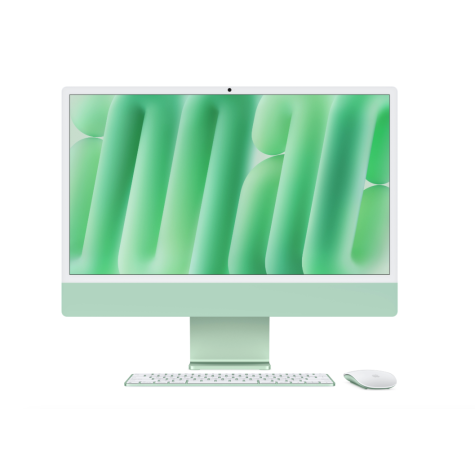 iMac 24" 2024 - Puce M4 - APPLE GPU 10 - 4,4 GHz - 16 Go RAM - Vert