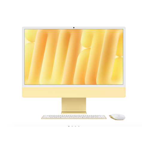 iMac 24" 2024 - Puce M4 - APPLE GPU 10 - 4,4 GHz - 24 Go RAM - Jaune