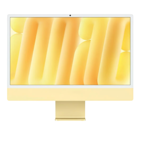 iMac 24" 2024 Puce M4 Jaune Apple Reconditionné