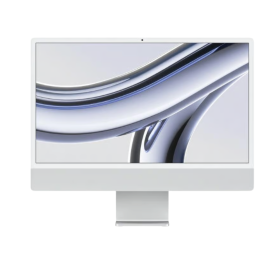 iMac 24" 2023 - Puce M3 - Apple Gpu 10 - 4,1 Ghz - 24Go Ram - Argent Argent Parfait État 2To SSD