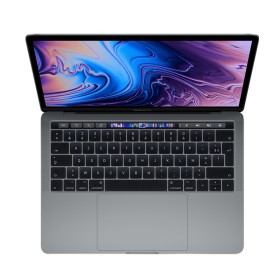 Generalüberholtes MacBook Pro 13" 2017 mit Touch Bar, Space Grey