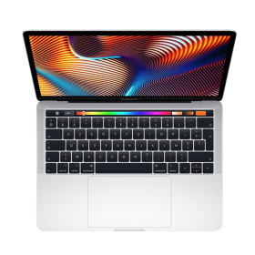 MacBook Pro 13" 2017 touch bar  argent reconditionné