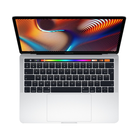 MacBook Pro reacondicionado de 13" con barra táctil 2019