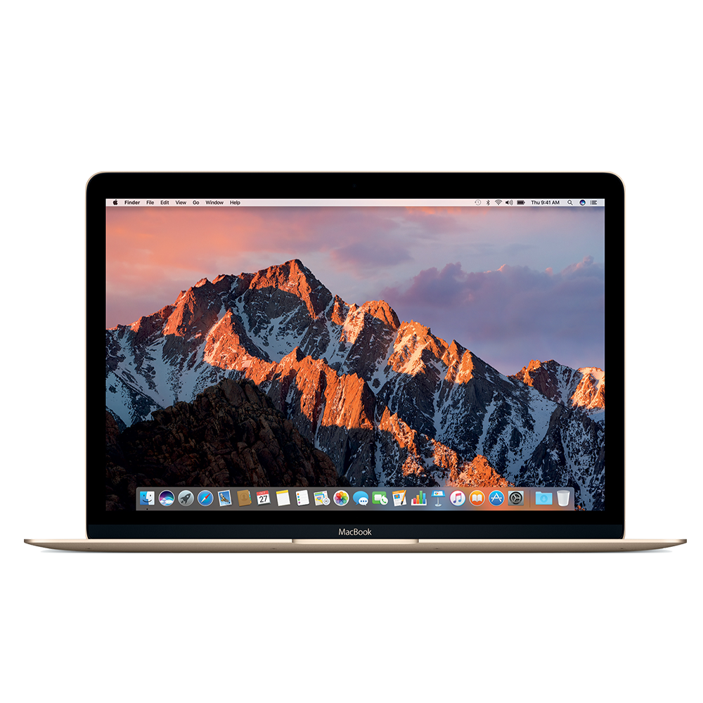 MacBook reacondicionado de 12" 2016 dorado