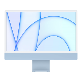 iMac 24" 2021 - M1-Chip - APPLE GPU 7 - 3,2 GHz - 8 GB RAM - Blau