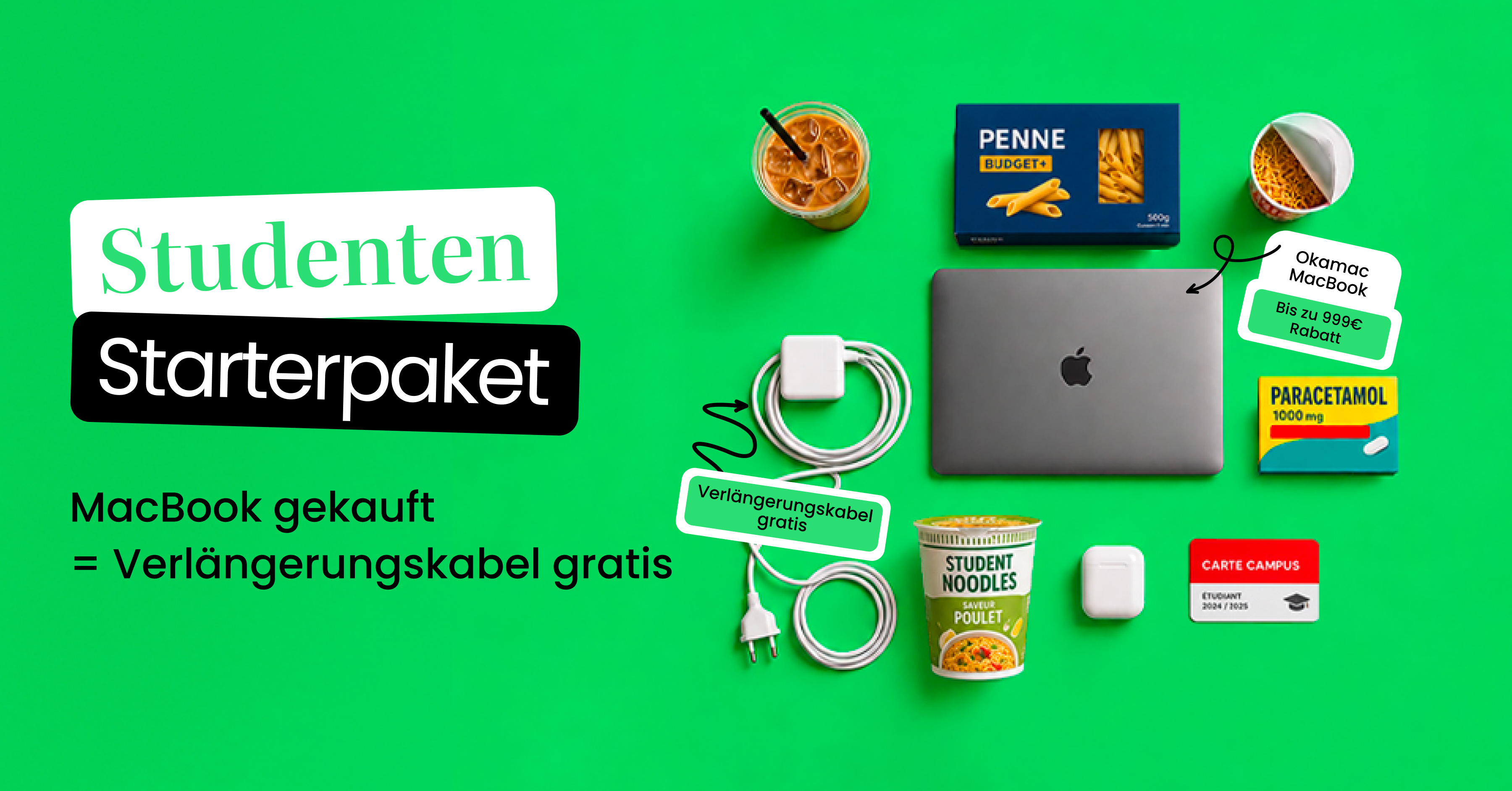Apple Generalüberholtes MacBook | 1 Jahr Garantie | Okamac