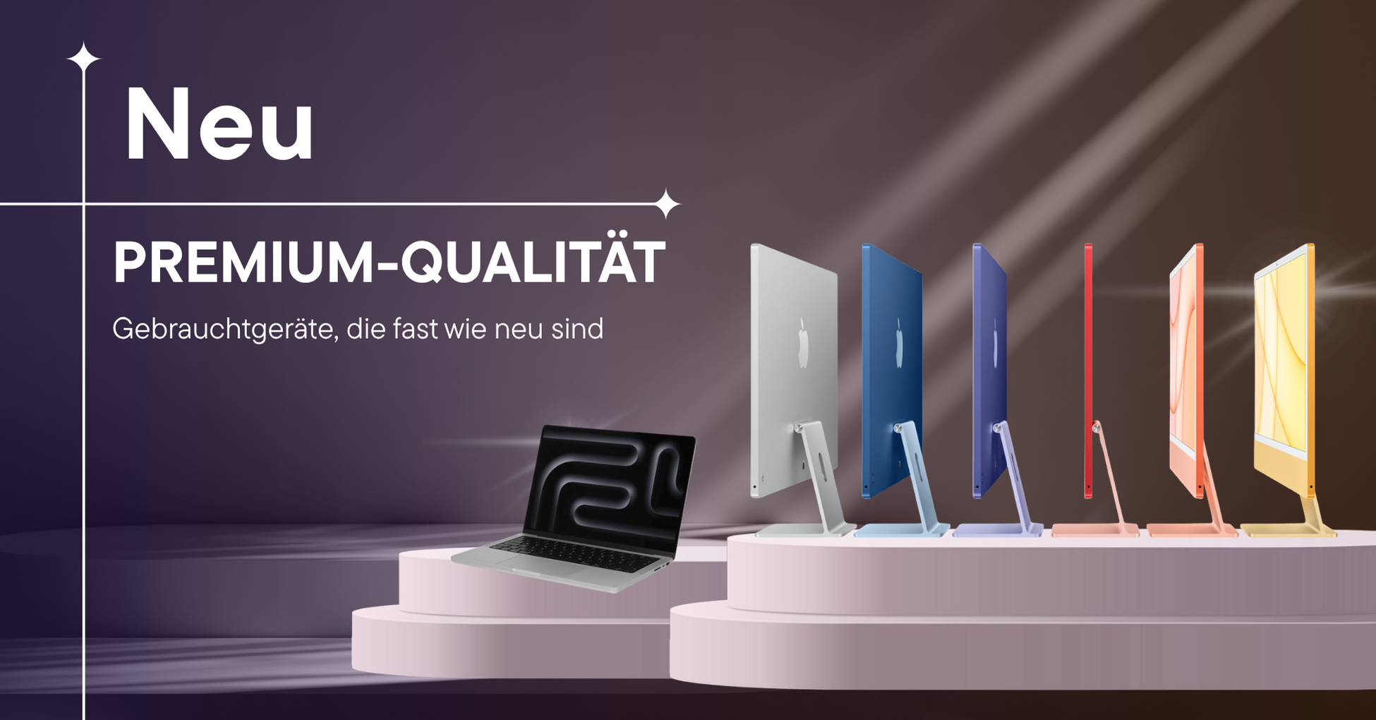 Sommer-Sonderangebot: copy Sommer-Sonderangebot: generalüberholte MacBooks