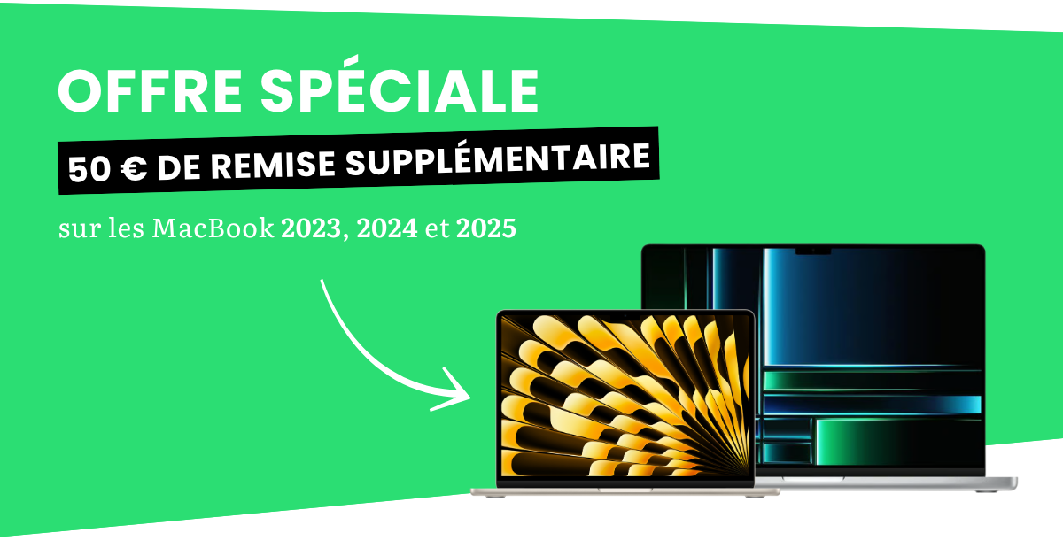 Back to school MacBook reconditionné Apple